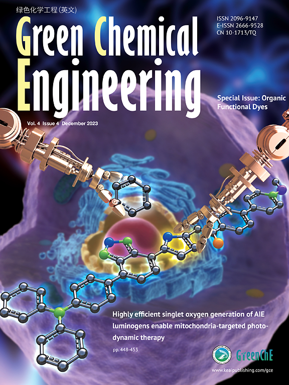 Go to journal home page - Green Chemical Engineering